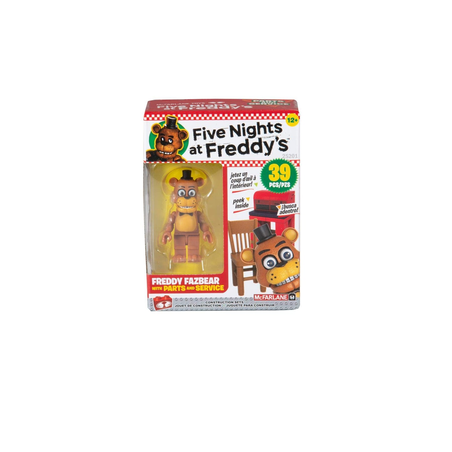 Mcfarlane Toys Five Nights At Freddy'S Parts And Service Micro Construction Set (25201)