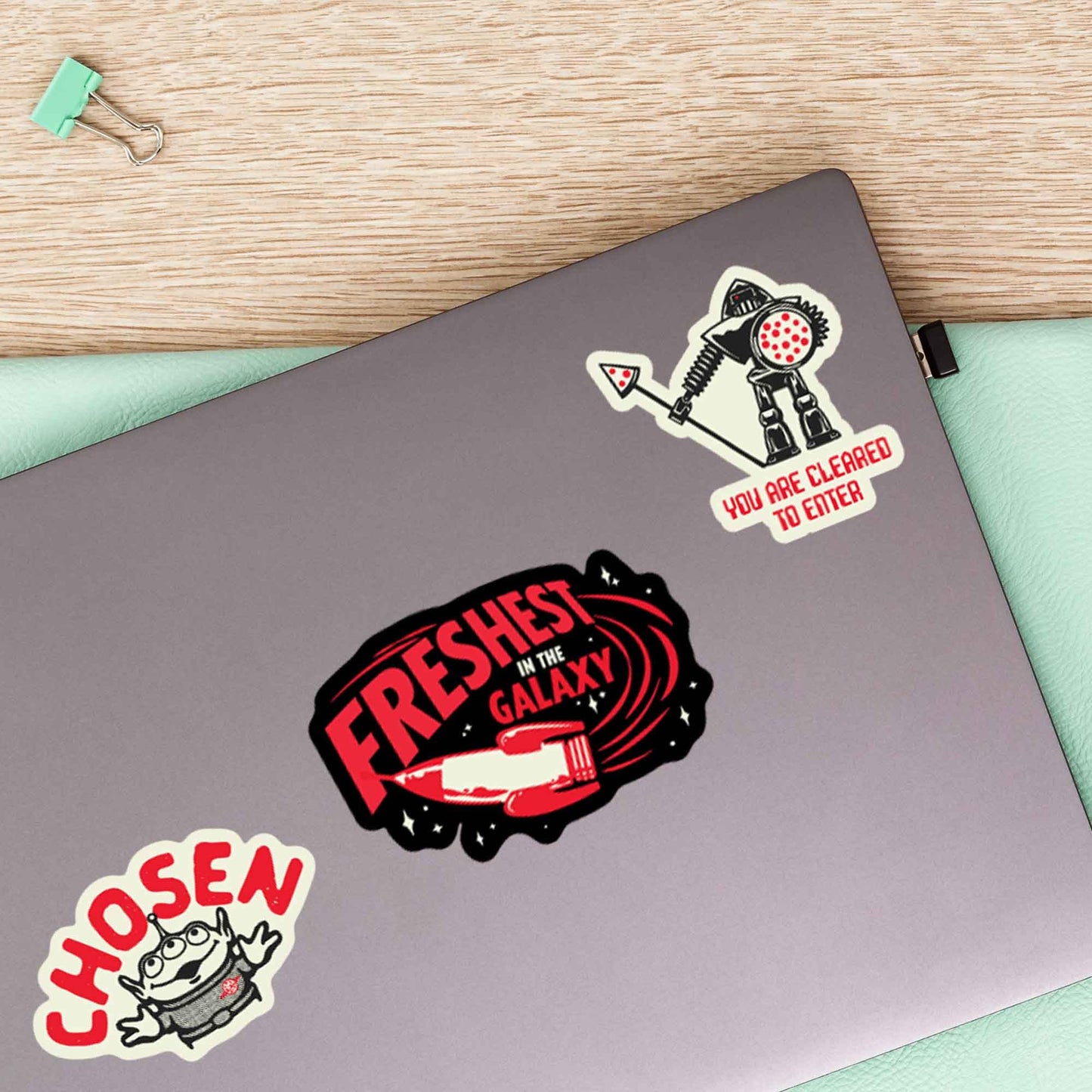 Disney Pixar Toy Story Aliens 3-Pack Adhesive Vinyl Decals - Fun Toy Story Stickers for Car or Truck