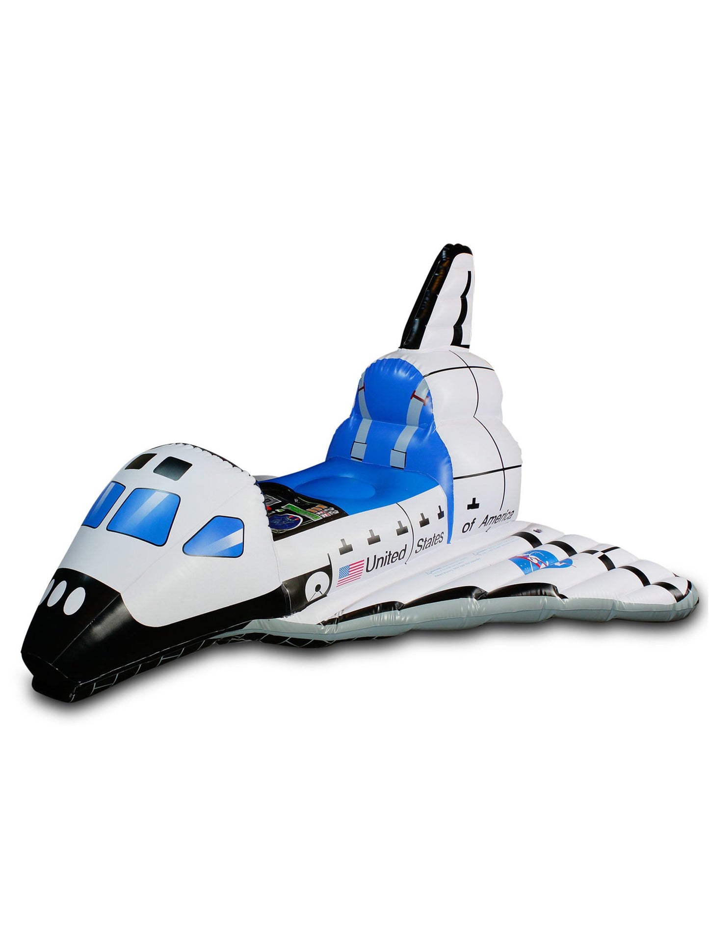 Aeromax Junior Space Explorer Inflatable Space Shuttle White, 3 And Up