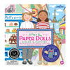 Eeboo: Baker And Painter Paper Dolls Reusable Set, Allows For Creativity And Imagination, Heavy Duty Board, For Ages 5 And Up, Comes With A 2 Sided-Stand Up Scene