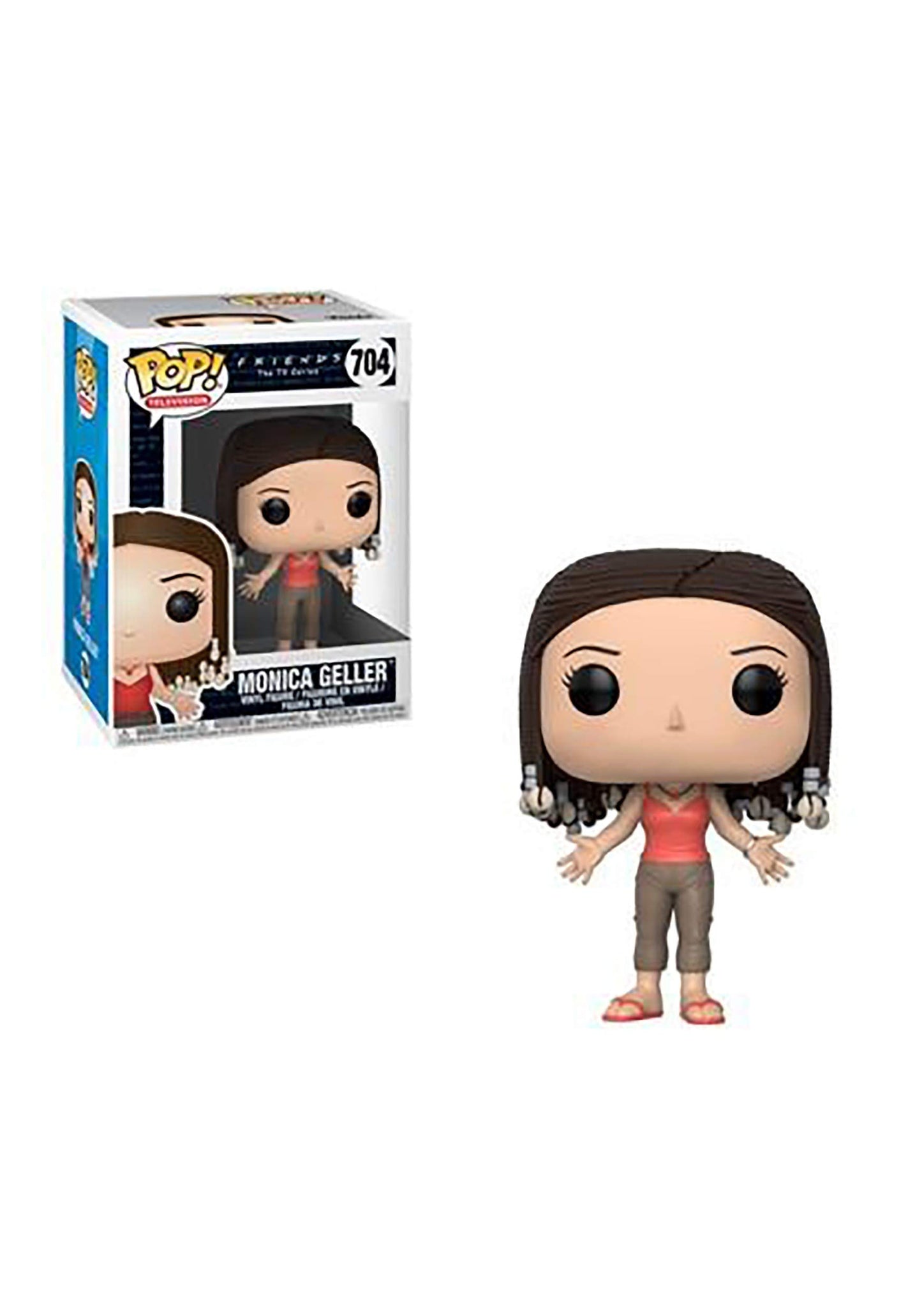 Funko Pop! Vinyl: Friends: Vacation Monica Geller - 1/6 Odds For Rare Chase Variant - Collectible Vinyl Figure - Gift Idea - Official Merchandise - For Kids & Adults - Tv Fans