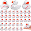 Deekin 50 Pcs Baseball Rubber Ducks 2 Inch Middle Ducks Bulk Baseball Theme Party Favors For Birthday Party Game Gifts