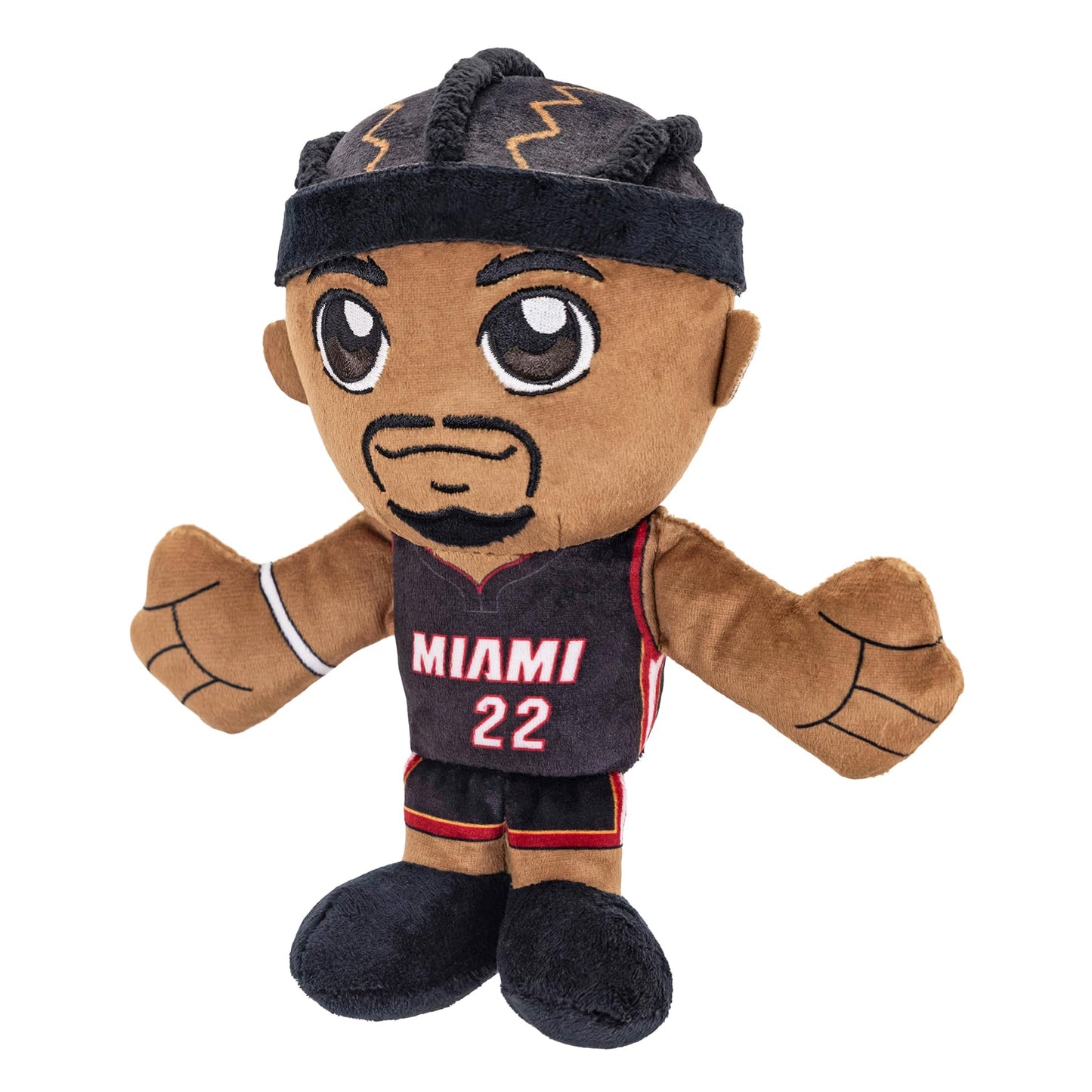 Bleacher Creatures Plush Doll - Jimmy Butler 8" NBA Kuricha - Miami Heat - Crystal Velboa Polyester