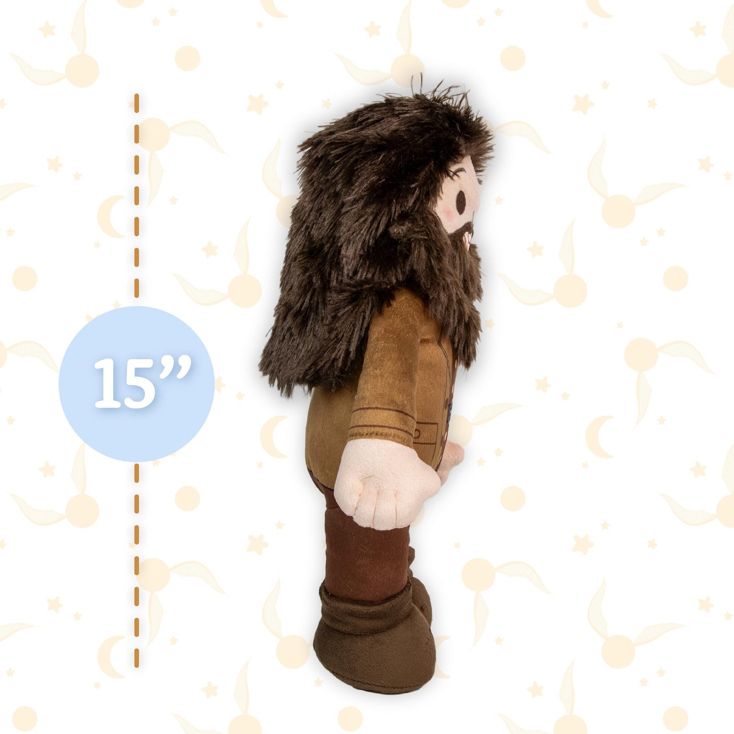 Kids Preferred Harry Potter Hagrid 15 Inch Plush Stuffed Animal For Babies, Toddlers, And Kids