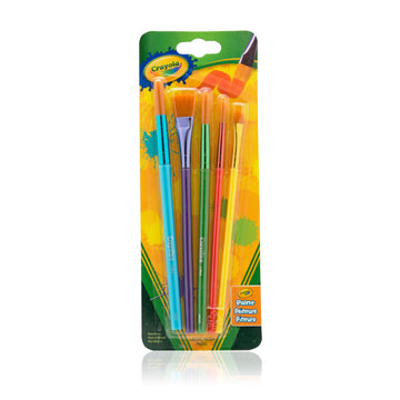 Crayola; Paint Brush Set; 5 ct.; Arts and Crafts, Variety of Shapes and Sizes