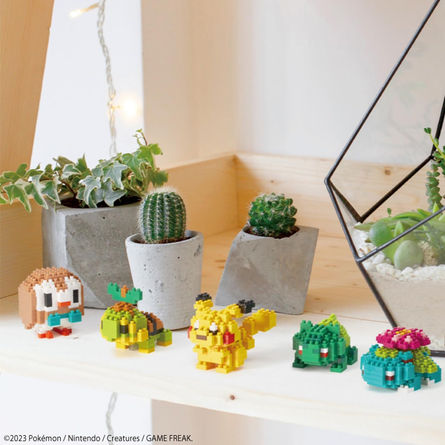 Nanoblock - Pok Mon - Bulbasaur, Pok Mon Series Building Kit