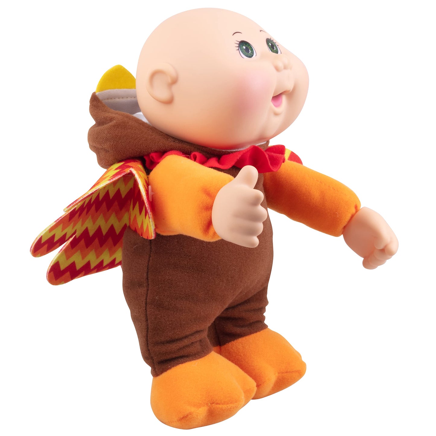 Cabbage Patch Kids Cutie Collection Tilly The Turkey, 9'' - Collectible, Adoptable Holiday Baby Doll Toy - Officially Licensed -