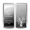 Silviya Bis Hallmarked Banyan Tree 999 Pure Silver Bar (20 Gram) - Memorable Gift For Festivals - Anniversaries - Birthdays - Ho