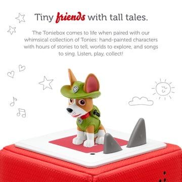 Tonies PAW Patrol Tracker Audio Toy Figurine - Green, Plastic Material