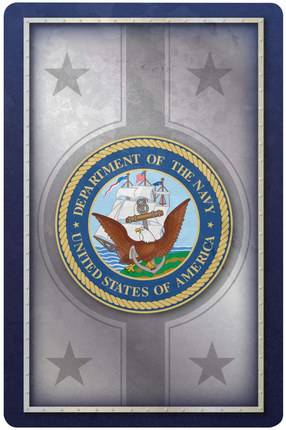 Springbok United States Navy Playing Cards - Officially Licensed 52 Card Deck - Multicolored - Made in USA - Model 91-73084