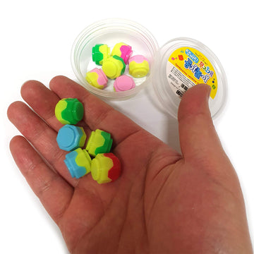 LENITH Gonggi Konggi Korean Jacks Game - Traditional Plastic Nori Game (10 pcs) - Fun Playset for All Ages