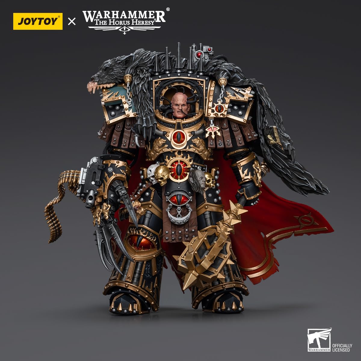Beerise Joytoy 1/18 Action Figures - Sons Of Horus Warmaster Horus Primarch Of The Xvlth Legion - 8,Classic Character,Collectibl