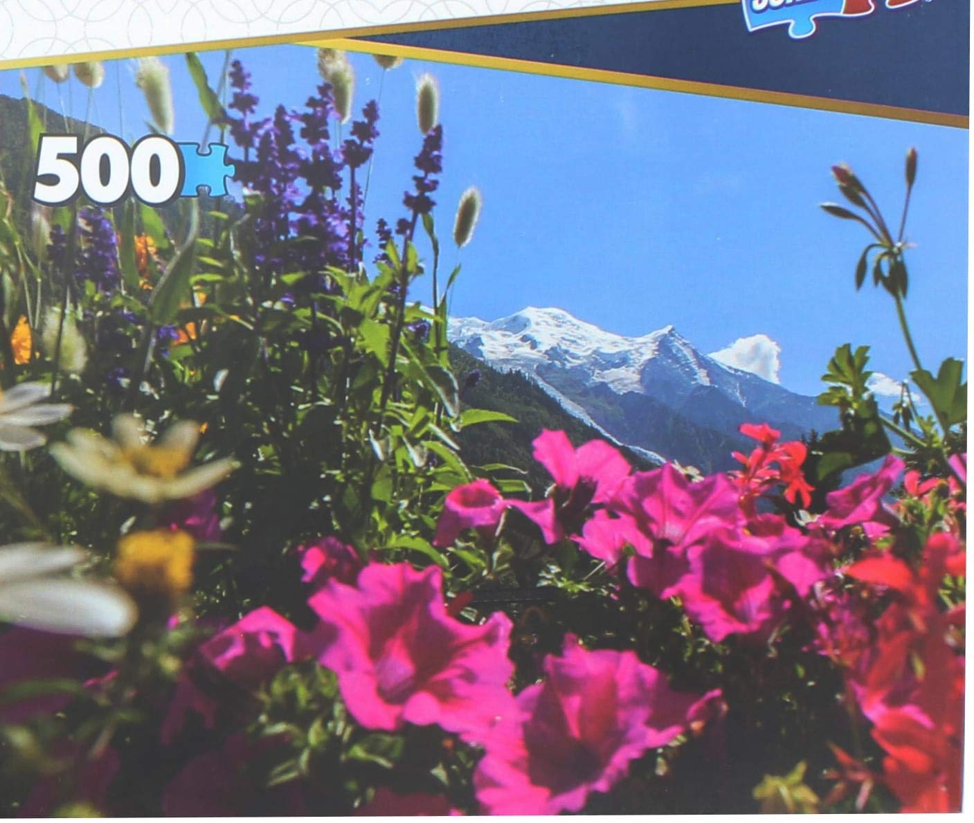 The Canadian Group Set Of 2 Keepsakes 500 Piece Jigsaw Puzzles | Wildflowers