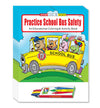 ZOCO - School Bus Safety & Rules Coloring & Activity Books (25 Bulk Pack, with Crayons) - Bus Driver Gift & Handout for Kids