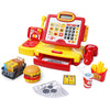 FS Toy Cash Register for Kids, with True Barcode Scanner & Calculator Toys, Pretend Play for Toddlers 3-5, Shopping Playset, Kid