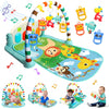 TOY Life Baby Play Mat for Babies 0-6 Months - Tummy Time Mat Activity Center Kick and Play Piano Playmat Gym for Newborn Babies 0 to 3 6 9 12 Months