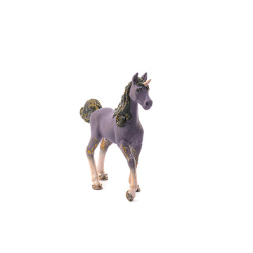 Schleich Unicorn Toys for Girls and Boys - Shooting Star Unicorn Foal Figurine, Purple, Ages 5+ - Multi Color Collectible