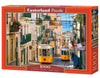 CASTORLAND 1000 Piece Jigsaw Puzzle Lisbon Trams Portugal European Puzzle Sister City of San Francisco mature-themed Puzzle Castorland C-104260-2