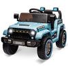 Hetoy 12V Kids Ride On Truck Car, W/Parent Remote Control, Twin 35W Motors, 3 Speeds, Led Lights, Music & Horn, Spring Suspensio