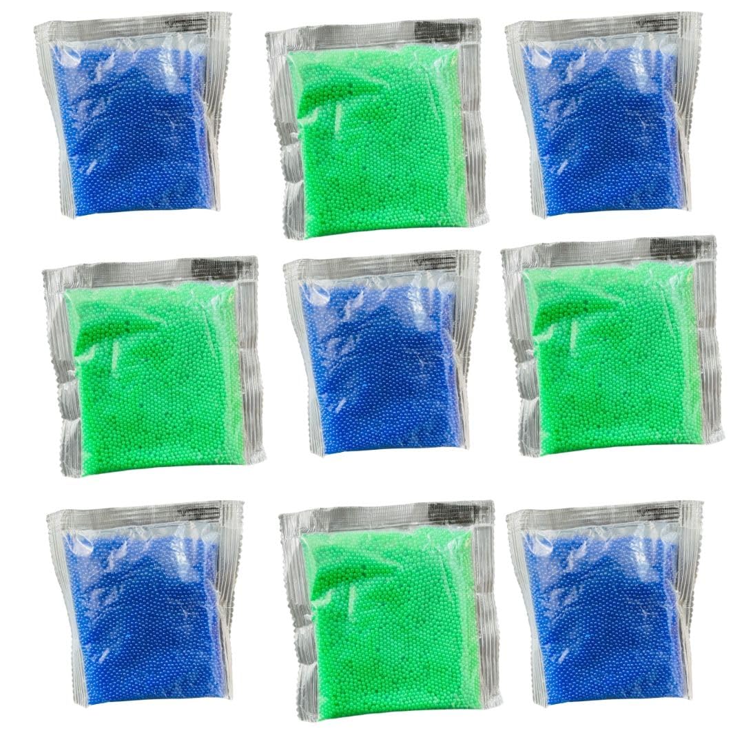 Trocshop Gel Balls Set Of 10000 Balls Pack Of 4 Total 40K Weight 200G (Green)