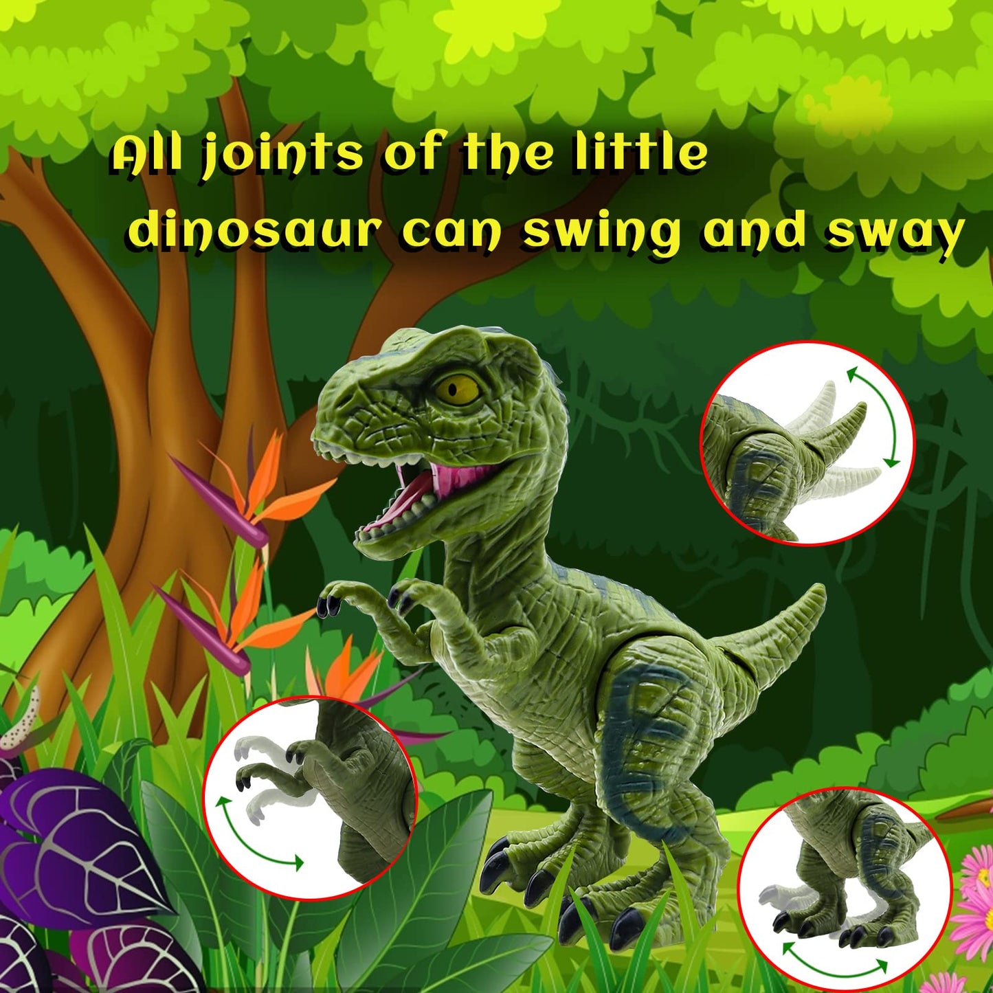 Wekity Hatching Eggs Dinosaur Toys,Dinosaur Eggs,Led Light And Sound,Creative Educational Toy Party Favor Easter Birthday Gift For Kid (Ceratosauru)
