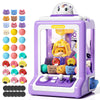Jovow Claw Machine for Kids, Mini Vending Machine with Game Coins & Music, Prize Dispenser Toys for Girls and Boys, Electronic C