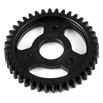 BRKRC Carbon Steel 1M 36T 38T 40T Main Spur Gear for 1/8 Tra-xxas Revo 2.5 3.3 Upgrade Parts (40T)