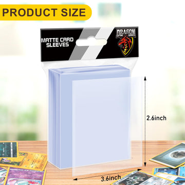 1200 Counts Card Sleeves Top Loaders For Trading Cards, Penny Soft Sleeves Baseball Card Sleeves Protectors Fit For Sports Cards