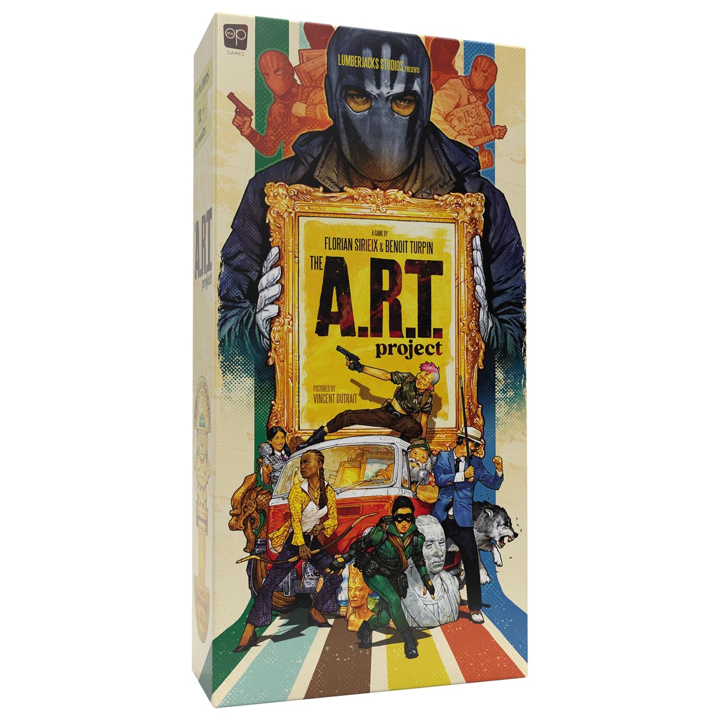 The A.R.T. Project | Cooperative Strategy Board Game | Card Drafting, Zone Of Control Game | Coop And Solo Play For Adults And Teens | Ages 12+ | 1-6 Players | 45 Minute Play Time