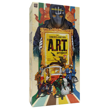 The A.R.T. Project | Cooperative Strategy Board Game | Card Drafting, Zone Of Control Game | Coop And Solo Play For Adults And Teens | Ages 12+ | 1-6 Players | 45 Minute Play Time