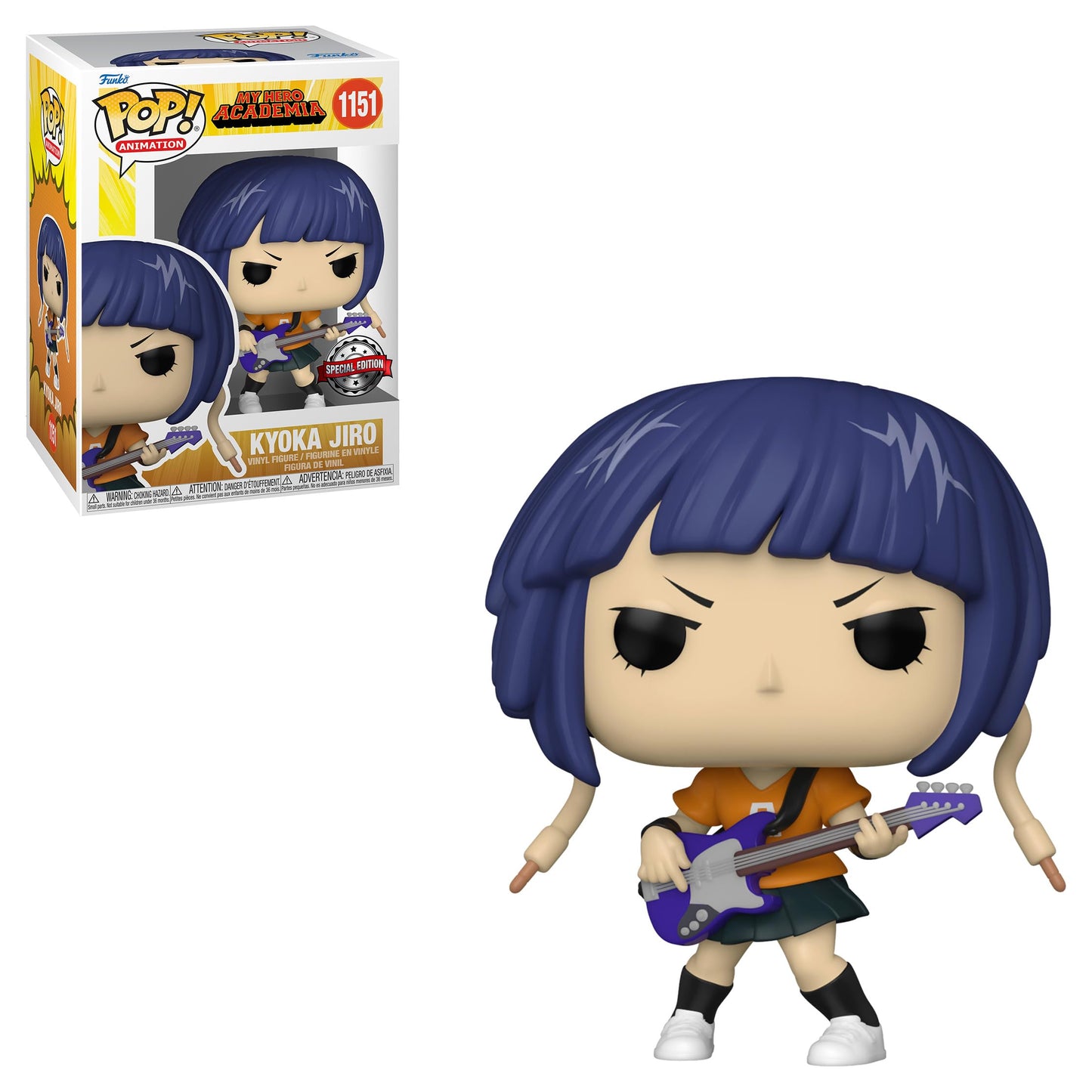 POP Animation: MHA My Hero Academia - Kyoka Jiro (Guitar) (Special Edition limited availability)