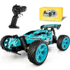 Tecnock RC Cars Remote Control Car for Kids, 1:18 Scale 20 KM/H 2WD Offroad Buggy, 2.4GHz RC Racing Car with USB-C Easy Charging