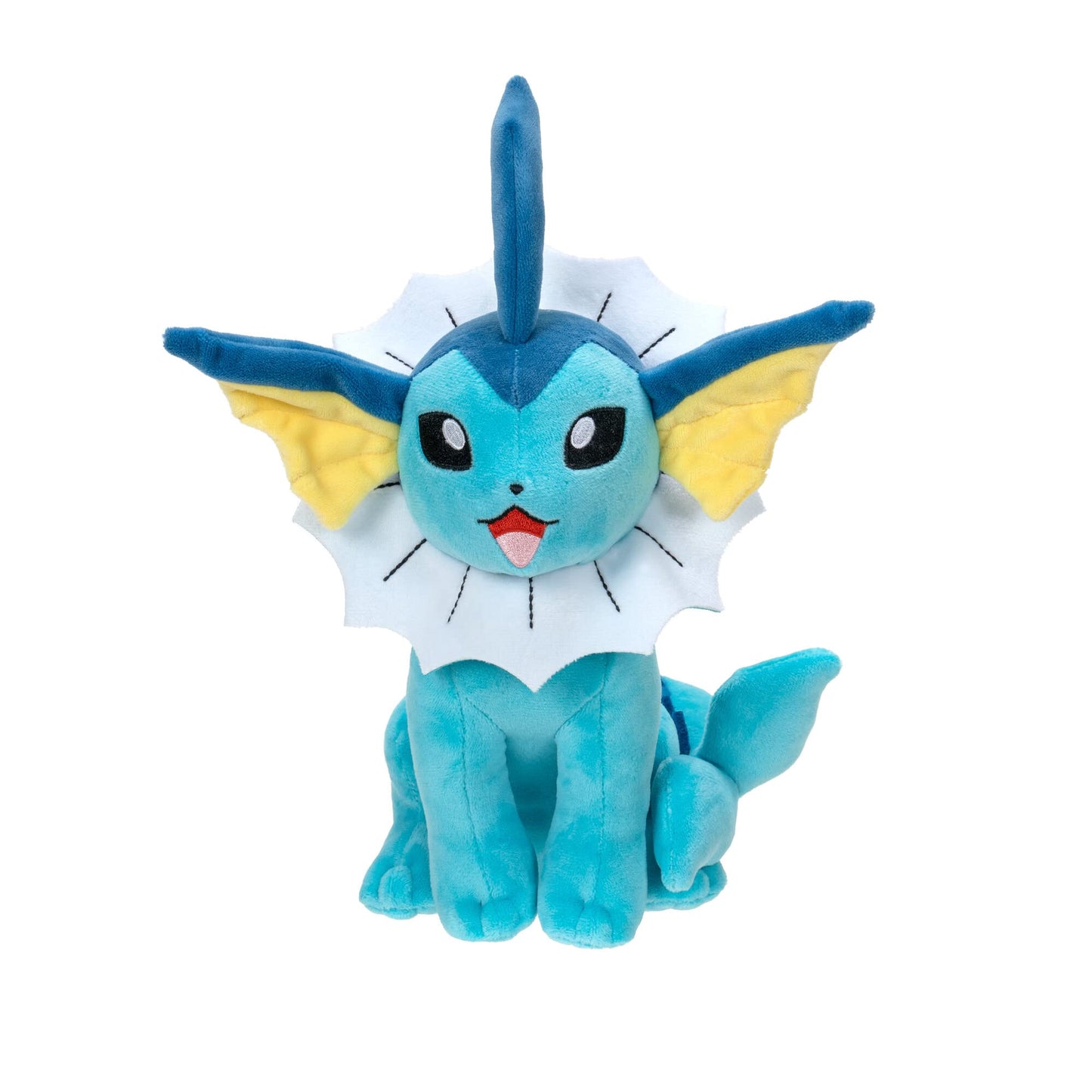 Pokémon 8-Inch Vaporeon Plush - Adorable, Ultra-Soft, Plush Toy, Perfect For Playing & Displaying - Gotta Catch ‘Em All