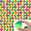 Jenaai 200 Pcs Bouncy Balls for Kids, 45 mm/1.77 inch Colorful Large Rubber Balls Bulk for Birthday Party Favors Classroom Carni