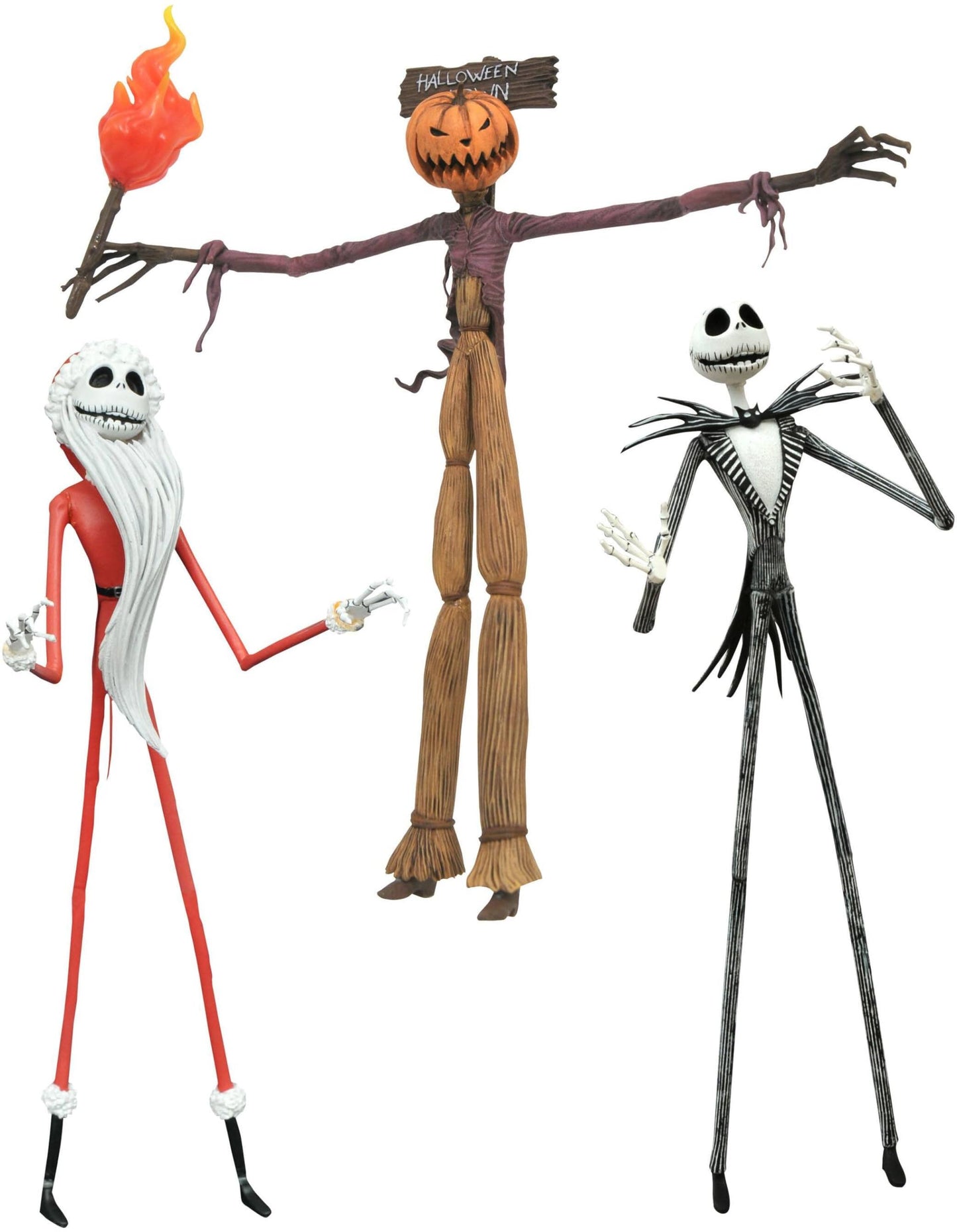 Diamond Select Toys Jack Skellington Action Figure Box Set, Standard Size, Multicolor, Model JAN221990, Plastic