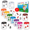 Simply Magic 66 PCS Magnetic Color Sorting Set - Multicolored Toys for Toddlers, EVA Material, Small Size, Model 20052022