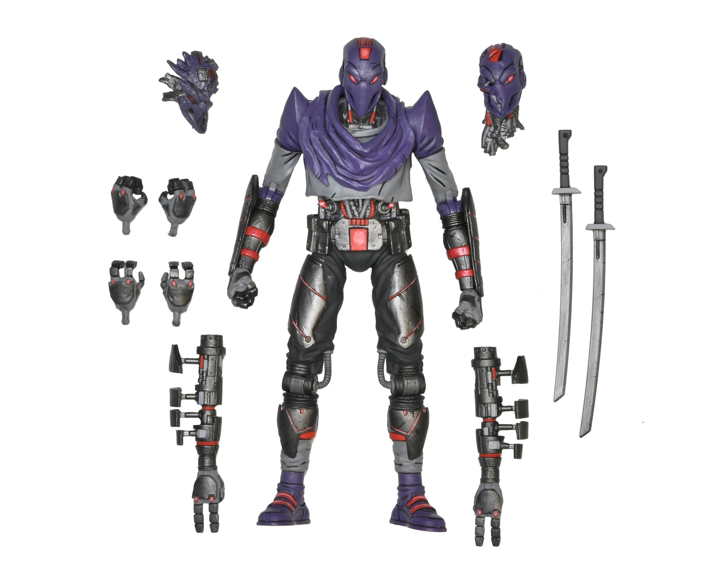 Neca - Tmnt The Last Ronin Ultimate Foot Bot 7In Af, Black