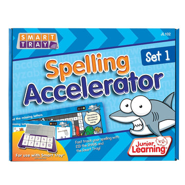 Junior Learning Spelling Accelerator Set 1 - Medium, Multi Color, Model JL102