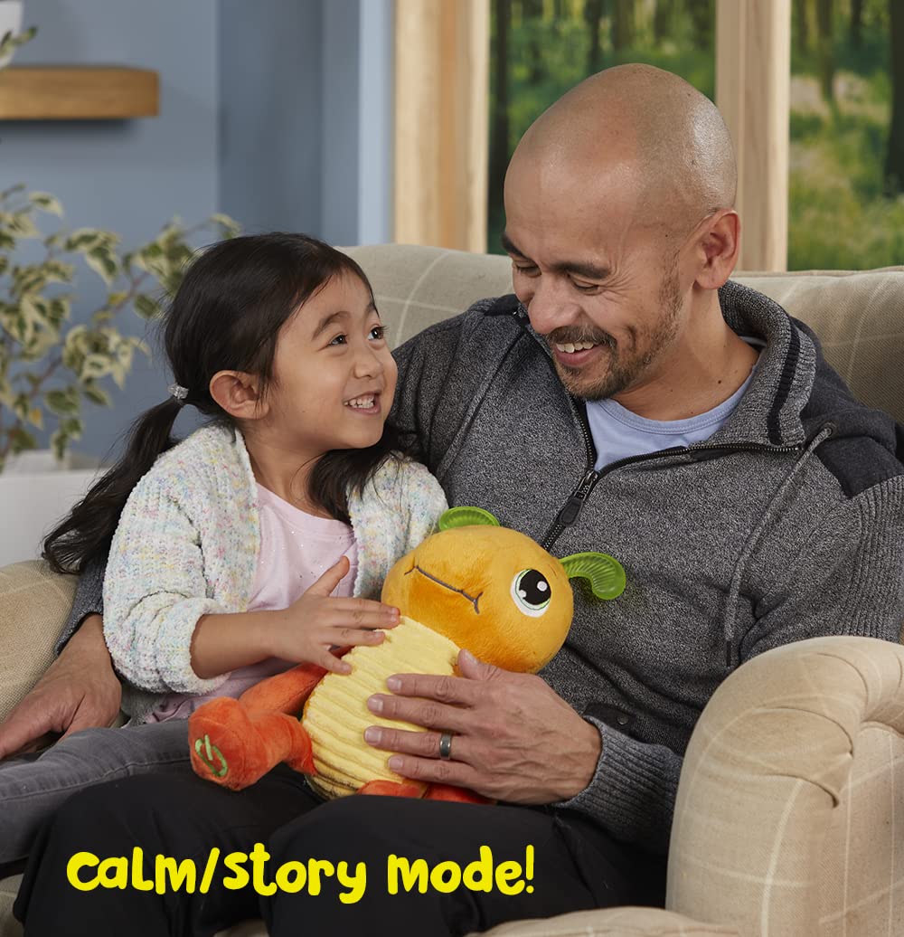 Playskool Glo Friends - Wigglebug Wiggle, Hop, Stop! - Interactive Soft Plush With 4 Modes - Games, Stories, Free Play, And Bedt