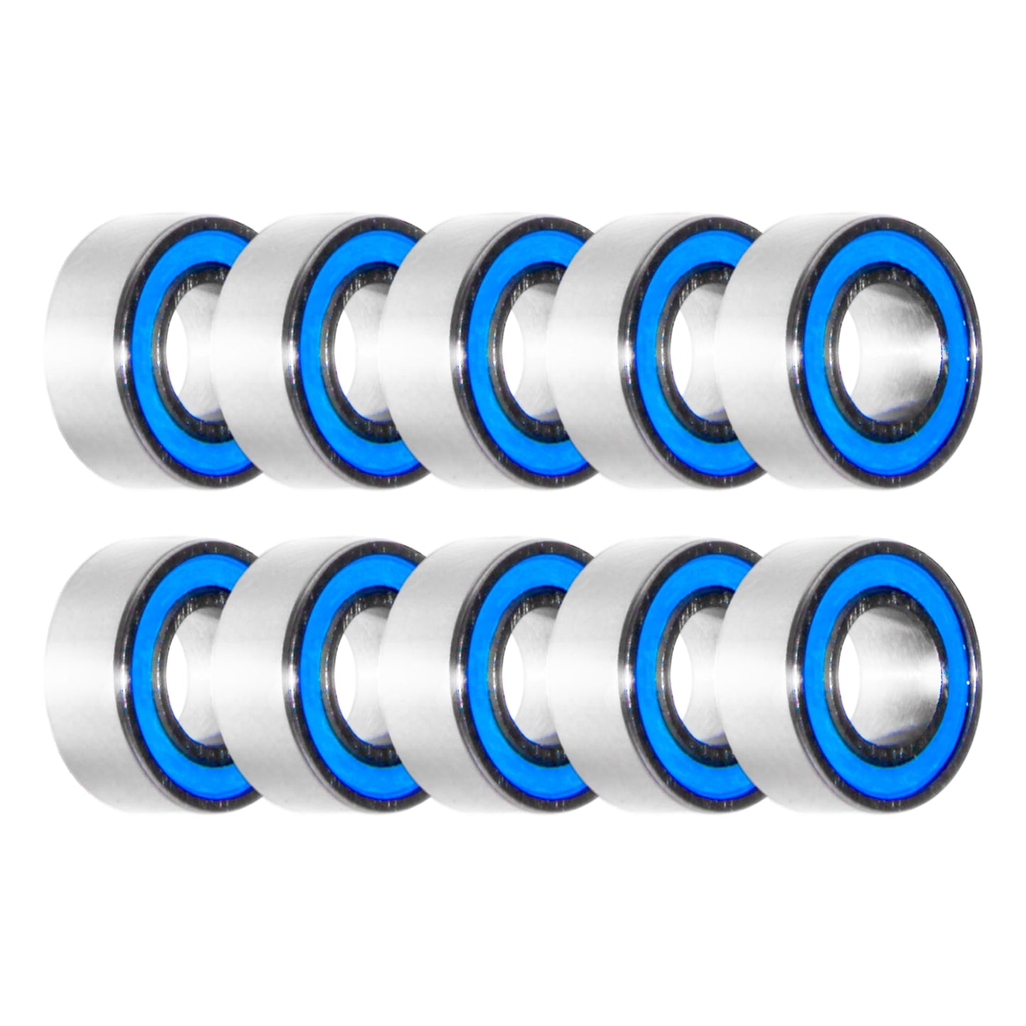 Winter Evening - 5x10x4mm MR105-2RS-BU (10 Bearings)