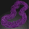 blinkee Round Disco Bead Necklace Pack of 12 Purple