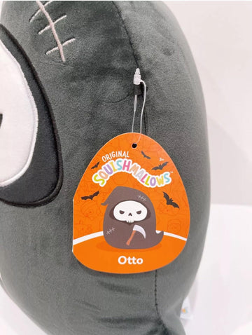 Squishmallows 2024 Halloween 8'' Wolf Cow Reaper Clown Mini Plush Dolls (Otto)