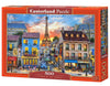 CASTORLAND 500 Piece Jigsaw Puzzle Streets of Paris France Eiffel Tower European Puzzle mature-themed Puzzles Castorland B-52684
