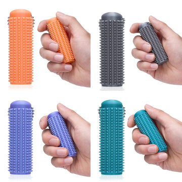 4PCS Little Ouchies Fidget Keychain for Adults,Spiky Grippie Stim Sensory Toy | Pain Relief & Anxiety Stress Relief |Tactile Fid
