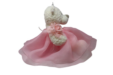 20' Quince Anos Quinceanera Last Doll Teddy Bear With Dress (Centerpiece) ~Pink~ B16831-3