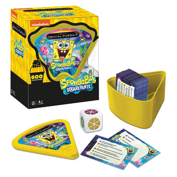Trivial Pursuit Spongebob Squarepants Quickplay Edition | Trivia Game Questions From Nickelodeons Spongebob Squarepants | 600 Qu
