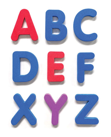Teacher Created Resources Magnetic Foam Uppercase Letters, 40 Pieces