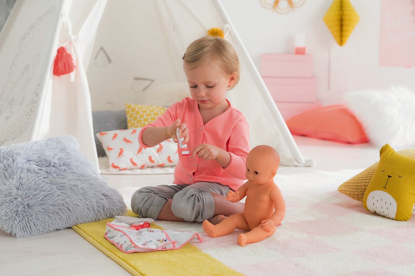 Corolle Mon Grand Poupon Baby Care Set Toy Baby Doll