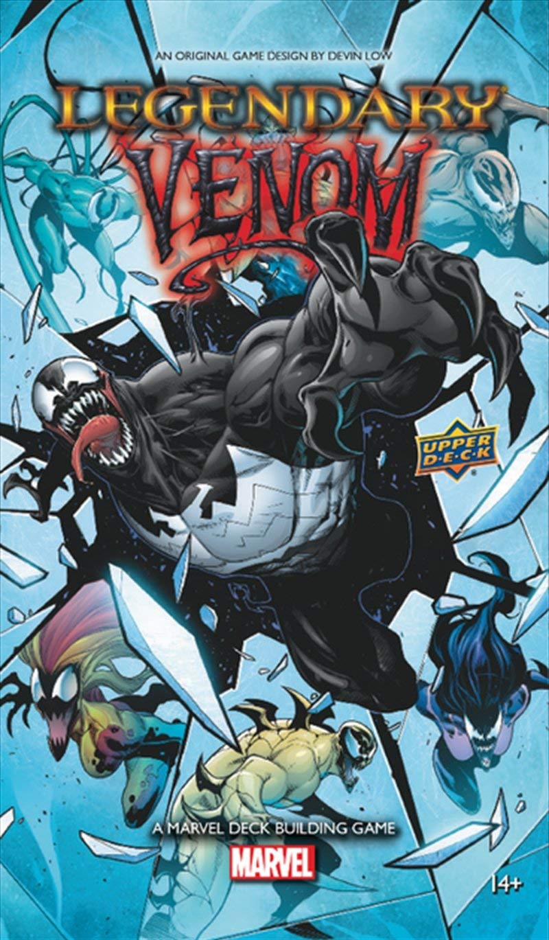 Upper Deck Legendary® Marvel Deck Building Game: Venom Expansion, Multi Color, Model 90753, Paper Material