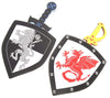 AZ Trading & Import Foam decorative replica blades and Shields 2 Pack (Ninja Warrior)